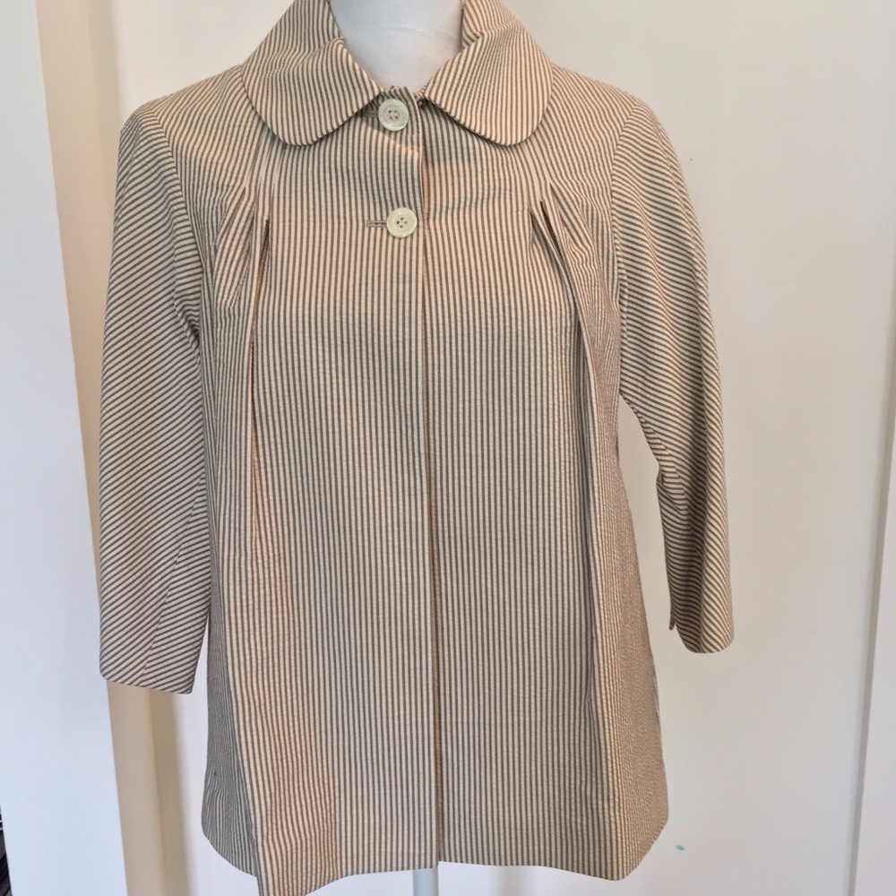 Paul & Joe Seersucker Swing Jacket